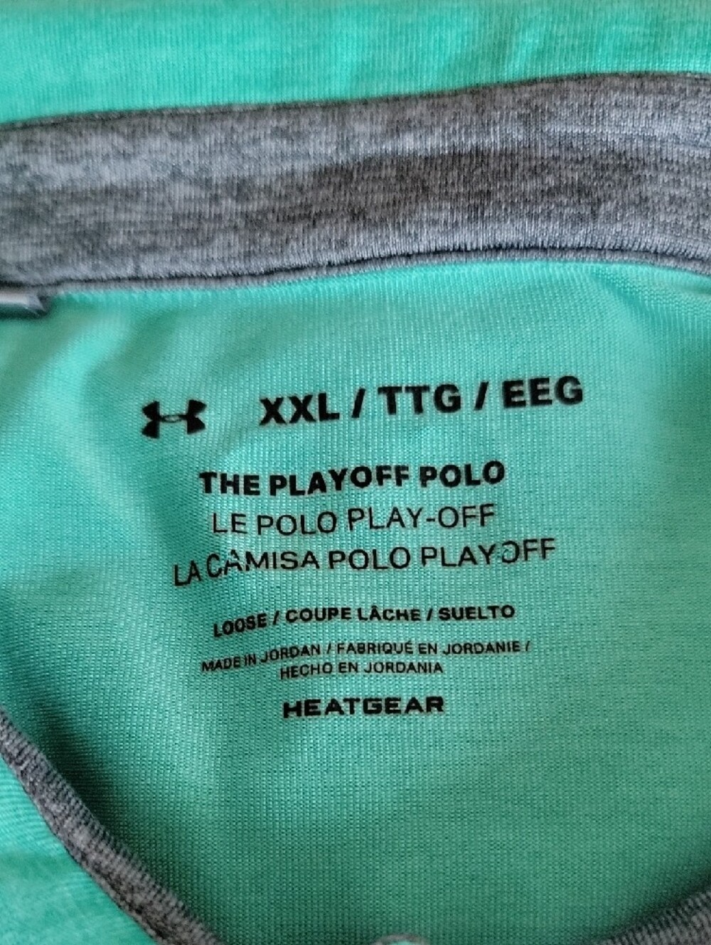 Lot Of 5! Under Armour Men's Bright Polo Set - Coral, Pink, Teal, Blue, Peach - Picture 5 of 8